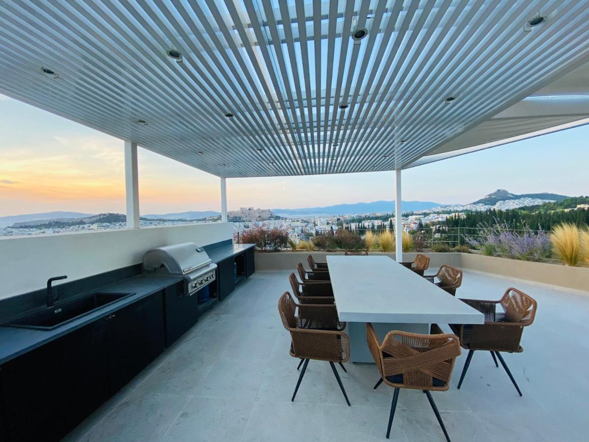 Acropolis Residence #Rooftop#360-Degree City Views #Unoblu Athen Exterior foto